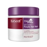 Karseell Purple Hair Mask Deep Conditioner Treatment - Toner for Blonde Platinum Silver Gray or Ash Colored Dry and Damaged Brassy Hair