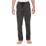 U.S. POLO ASSN. Mens Panelled Comfort Fit I669 Lounge Track Pants - Pack of 1 (Anthra Mel S)