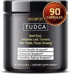 VEGATOT TUDCA (Tauroursodeoxycholic Acid) 6,100mg/Serving - *USA Made and Tested* Liver Support with Beet Root L-Arginine Milk Thistle Artichoke - Bile Flow Support Clean & Detox Formula