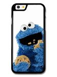 Cookie Monster Muppet Eating Biscuits with White Background case for iPhone 6