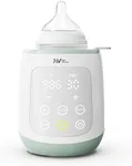 Bottle Warmer, 10-in-1 Fast Baby Bottle Warmer for Breastmilk or Formula with Timer, IMD LED Display, Accurate Temperature Control, Automatic Shut-Off, BPA-Free, Bottle Warmers for All Bottles (Green)