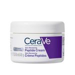 CeraVe Skin Renewing Peptide Cream, Peptide Complex, With Hyaluronic Acid, 3 Essential Ceramides, MVE Technology, Non-Greasy Intensive Moisturiser, For All Skin Types Including Sensitive, 48g