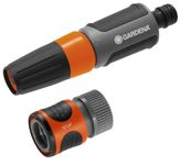 Gardena 7114-FP Frost-Proof Fully Adjustable Nozzle, Includes Waterstop Quick Connector, Made in Germany