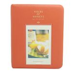 FotoCart 64 Pockets Mini Film Photo Album for Fujifilm Instax Mini LiPlay 11 9 8 7s 70 90 Link Instant Camera 3 Inch Polaroid Picture Name Card Holder (Orange, 64 Photo Album)