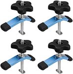 POWERTEC 71389-P2 T-Track Mini Hold-Down Clamp, 3-5/8" L x 3/4" Width, Set of 4