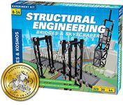 Thames & Kosmos Structural Engineering: Bridges & Skyscrapers, Blue (625414), Small