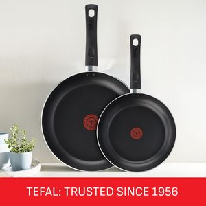 Tefal Twin Frying Pan Set – 20cm & 28cm Non-Stick Skillets