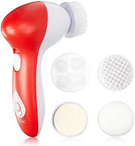 Pursonic Advanced Facial Cleansing Brush, Red, 0.45 Pound