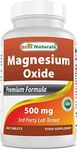 Best Naturals Magnesium Oxide 500 Mg 180 Tablets