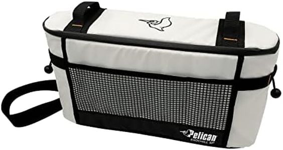 Pelican - Exochill Seat Pack 14L Cooler - Perfect for Kayak with Lawn Chair - Soft Cooler with Shoulder Strap - Insualted