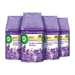 Air Wick |Purple Lavender Meadow |Automatic Air Freshener|Freshmatic Auto Spray Refill | 250ml| Pack of 4