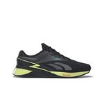 Reebok Mens NANO X3 Training Shoe, Core Black/energy Glow/SMASH ORANGE S23-R, 9 US