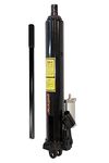8Ton 490mm Stroke Air Hydraulic Pump Long Ram Jack Engine Lift Hoist - LRJ8A