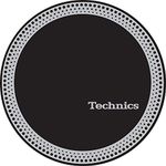 Technics Slipmat 60666 Strobe 3:Silver on Black