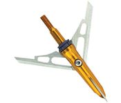 Rage Crossbow X, 2 Blade Broadhead, 125 Grain with Shock Collar Technology (3 Pack)