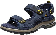 CAMEL CROWN Men's Leather Sandals f