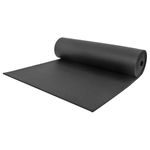 IVWNNN Neoprene Sheet Sponge Foam Rubber Non-Adhesive Foam Rubber Padding Neoprene Cut to Size Foam for DIY, Gaskets, Crafts (1/4" Thick × 17" Wide × 80" Long)