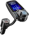 Nulaxy Wireless In-Car Bluetooth FM
