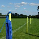 The Soccer Store Football Crowd Barrier (60m) - Respect Barrier for Football. Football Respect Barrier Kit for Crowds. Sports Crowd Control Barriers with Carry Bag Included.