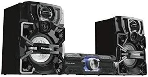 Panasonic SC-AKX710E-K 2000W Wireless Megasound Hi-Fi Speaker System with Bluetooth and Karaoke, Black