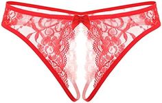 G Strings For Women Sexy Slutty Low Rise V Shaped Thongs Comfort See Through Lace Briefs No Show T Back Cheeky Underwear Cotton Panties For Women