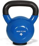 kettlebell - PVC - Rubber Base - 60lbs