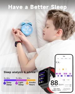 BIGGERFIVE Kids Fitness Tracker – Activity Tracker for Children