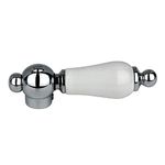 KINGSTON BRASS KBH1601PL Cold and Hot Handle for KB1601PL, Polished Chrome, 3-8/8"