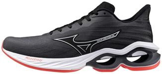 Mizuno Men's Wave Creation 25 Running Shoe, Ebony/White, 12.5