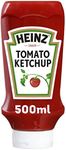 Heinz Tomato Ketchup Tomato Sauce No Preservatives or Sweeteners Dipping Condiment 500ml