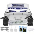 Ionic Foot Bath Detox Machine, Professional Ion Cleanse Dual Ionic Detox Foot Bath Spa Ion Spa Chi Cleanse System for Home USE, 8 Mode Foot Spa Detox, Far Infrared Belt