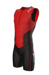 (XX-Large, Red) - Sparx X Triathlon Suit Men Racing Tri Cycling Skin Suit Bike Swim Run