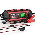 GOOLOO 10-Amp Car Battery Charger, 