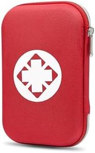 Portable First Aid Kit with 117 Pieces Designed for Family Emergency Care, Ideal for Cars, Offices, Sports,Homes, Schools, Travel, Sports (8in)