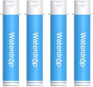 Waterdrop Water Filter Straw, Water Purifier Survival for Camping, Travel, Backpacking and Emergency Preparedness, Water Filtration System Survival, 4 Pack