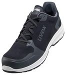 Uvex 1 Work Shoe - Safety Trainer S3 SRC ESD - Black - Size 9