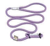 Cesar Millan Slip Lead Leash™ - Slip Collar Training Lead Gives You Greater Control and The Ability to Make Quick and Gentle Corrections(Regular, Aqua/Purple)