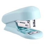 Mini Stapler Steel and Plastic Business Stapler Suitable for 24/6 or 26/6 mm Staples Can Store 40 Staples