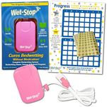 Wet-Stop 3 Pink Bedwetting Enuresis Alarm with Loud Sound and Strong Vibration for Boys or Girls, Proven Solutions for Bedwetters