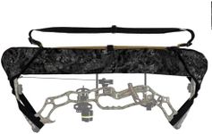 Slicker Weatherproof Bow Sling for Archery, Soft and Compact Bow Case for Hunting Gear Accessories, Cam and String Protector - Vanish Shadow
