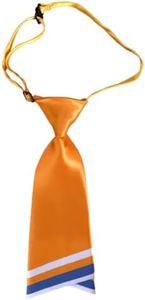 JKQBUX Tie for Women Uniform Necktie Strap Striped Adjustable Uniform Pre Tied Bows Neck Tie for Girls Accessories Work Party Ceremony