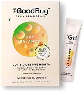 The Good Bug Gut Balance Probiotics Supplements For Gut Health - 3Bn Cfu Of Clinically Proven Strains|Aids Digestion,Enhances Nutrient Absorption & Metabolism|For Men & Women|1 count,15 servings