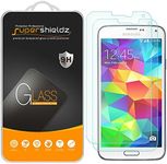 Supershieldz (2 Pack) Designed for Samsung Galaxy S5 Tempered Glass Screen Protector Anti Scratch, Bubble Free