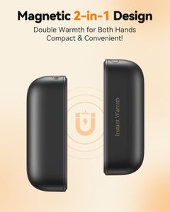 Rechargeable Hand Warmers – 8000mAh Portable Electric Heater