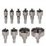 10pcs 14-50mm TCT Hole Saw Drill Bit Set Carbide Tipped Hole Saw Cutter