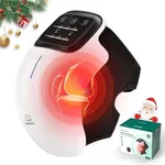 Snailax Cordless Knee Massager with Heat, Heating Pad for Knee Pain, 3 Vibration Modes & 3 Heating Levels, Gifts for Men, Women, Heated Knee Brace Wrap