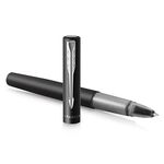 Parker Vector XL Rollerball Pen | Metallic Black Lacquer on Brass | Fine Point with Black Ink Refill | Gift Box