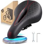 Zacro Bike Seat with Memory Foam 2.0 I Bicycle Seat for Men and Women I Mountain Bike Saddle Waterproof with Smart Zone-Concept [Cooling Riding Airflow-System], Seat for Exercise, BMX, MTB & Road