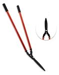 rightclick Long Handled Lawn Shears Carbon Steel Head Comfortable Soft Grip Garden Shears for Hedges Lightweight Gardening Tools_‎16 x 24 x ‎94cm.