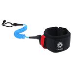 CamKix Arm Strap - Handsfree Solution for (Water) Action Sports - Adjustable Padded Strap - Strong Coiled Cord with 2 Swivel Points that can Rotate 360 Degrees